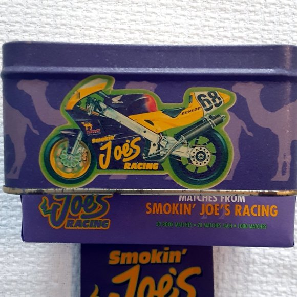 Camel Cigarettes, Smokin' Joe's Racing 1994 Collectors Matchbook Tin Container - Picture 8 of 12